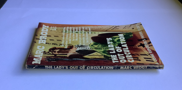 1957 THE LADYS OUT OF CIRCULATION Australian Pulp Fiction Crime book 1st edition